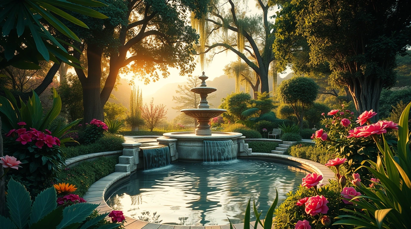 نوافير حدائق
