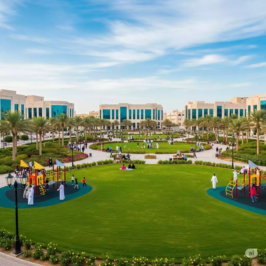 حديقة عامة بثيل طبيعي